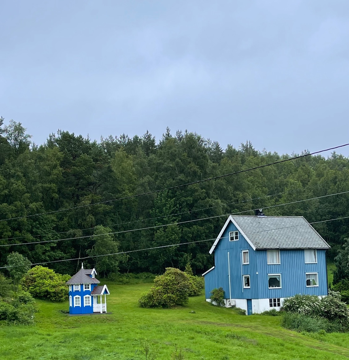 Une pièce dans la petite maison.