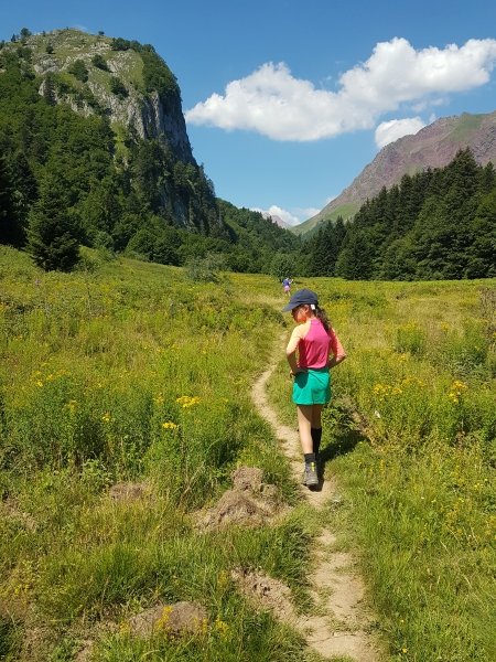 Du plat avant la grimpette au soleil !