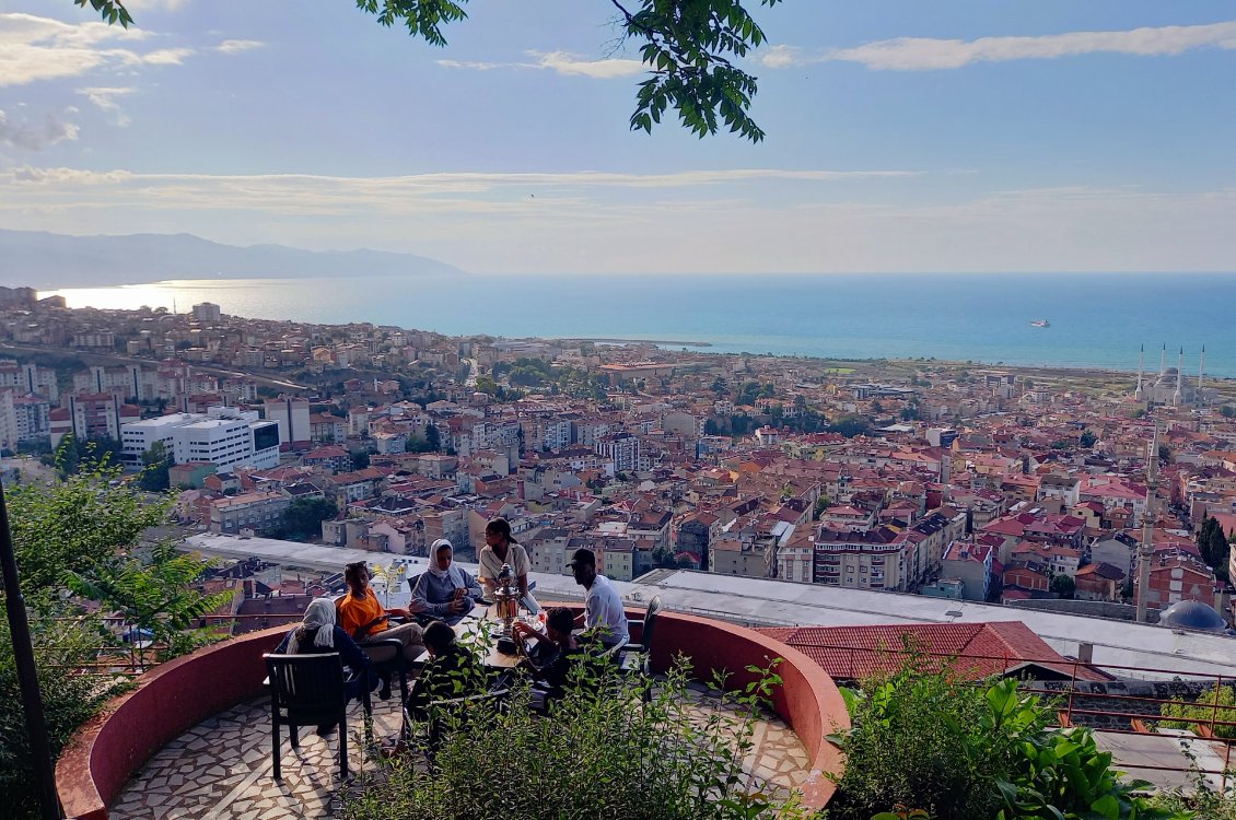 "The place to be" a Trabzon, pour la tranquilité et ses couchers de soleil