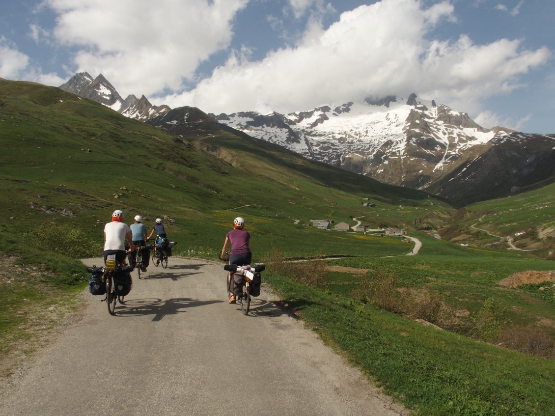 Arrivée à la ville des Glaciers