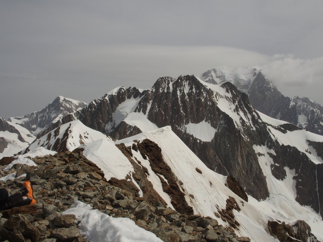 Bionnassay, Tré la Tête et le Mont Blanc