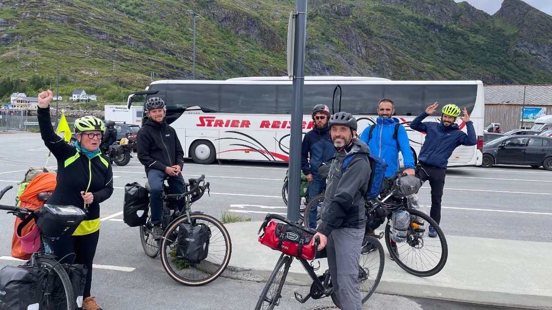 Nous sommes arrivés aux Lofoten