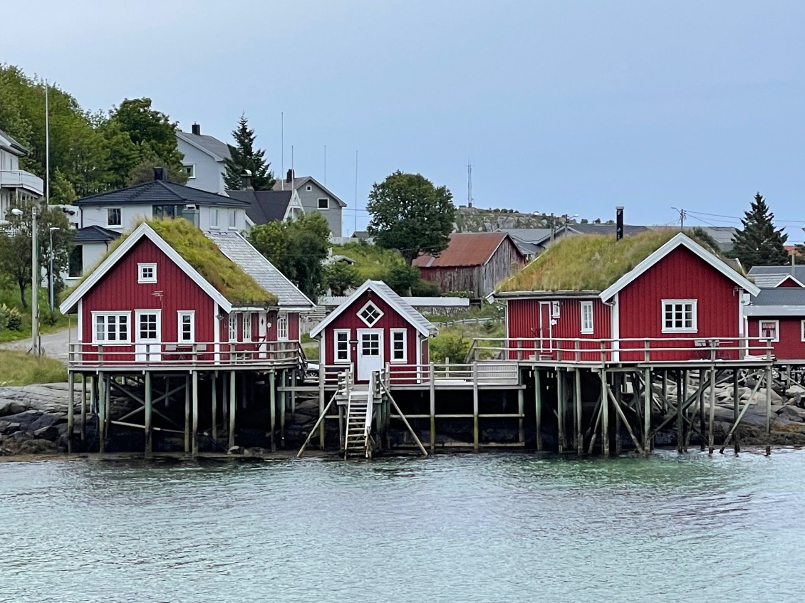 Cabanes de pêcheurs.