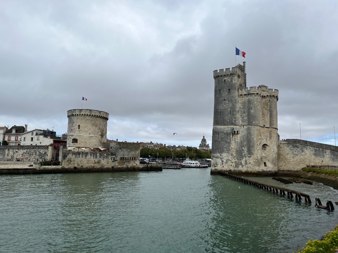 Arrivée à la Rochelle