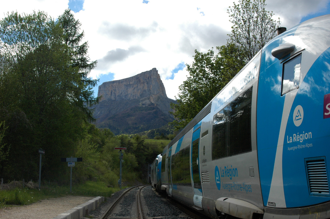 Train en gare de Clelles
Photo : Marine Leloup