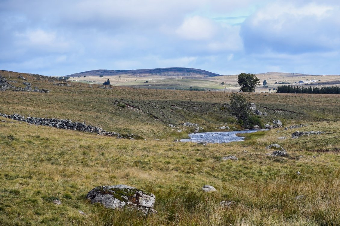 Couverture de Traversée du Sud du Massif Central à vélo