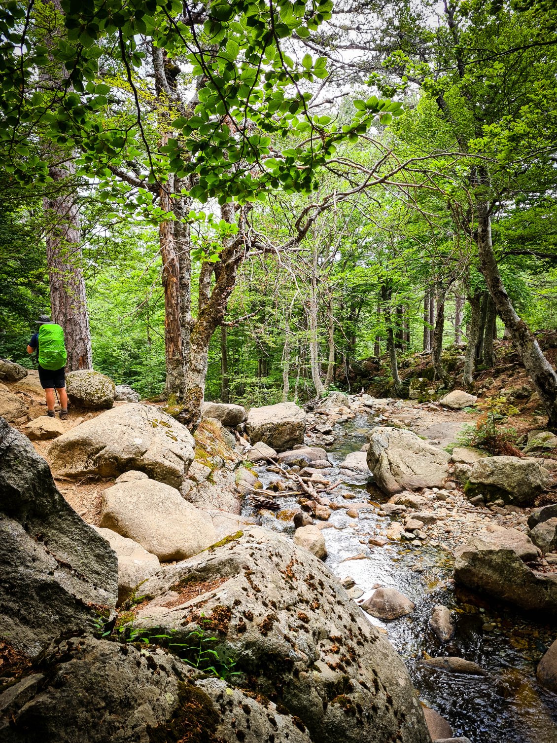 Il ne manque pas d'eau sur le GR20