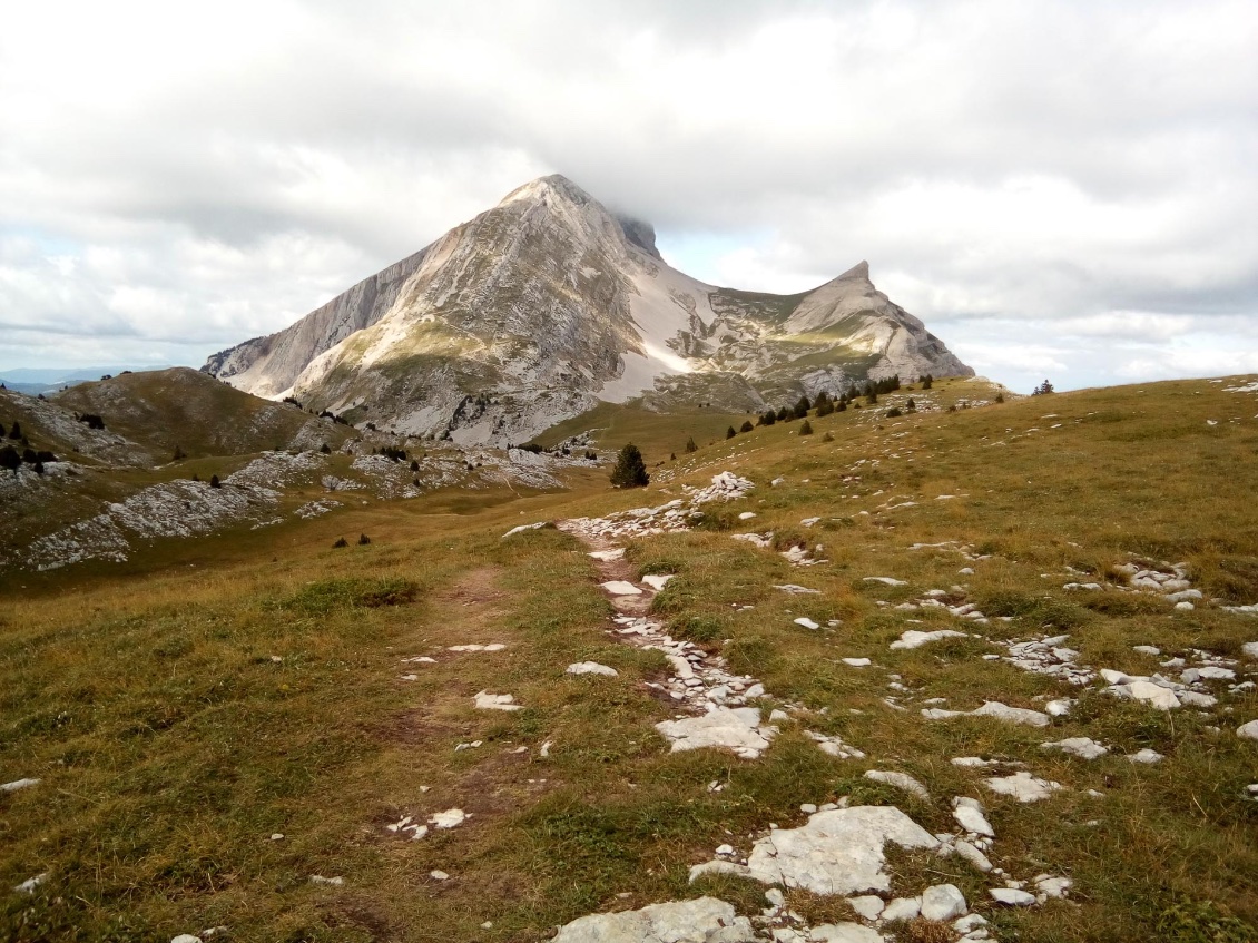 Arrivée au Grand Veymont