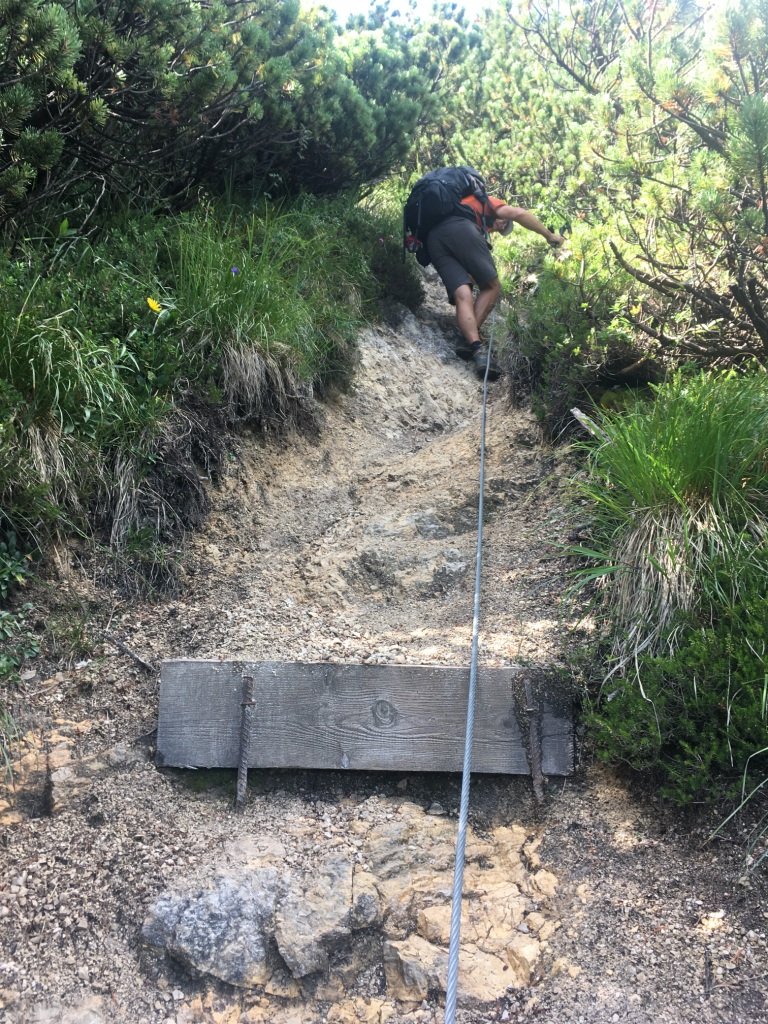 Descente de l'Ascherjoch