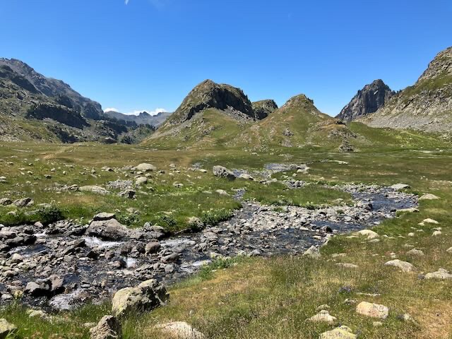 Arrivée vers le refuge de la Pra