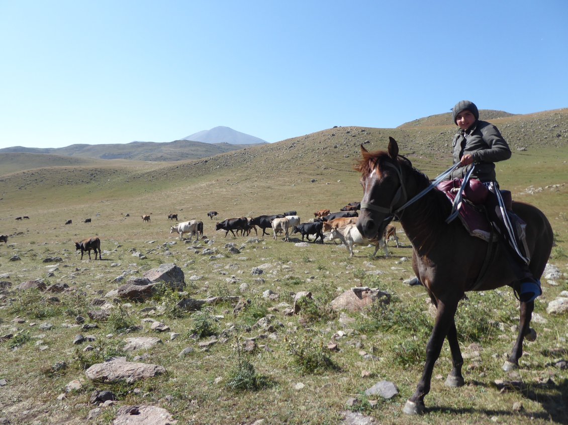 Un jeune cow-boy.