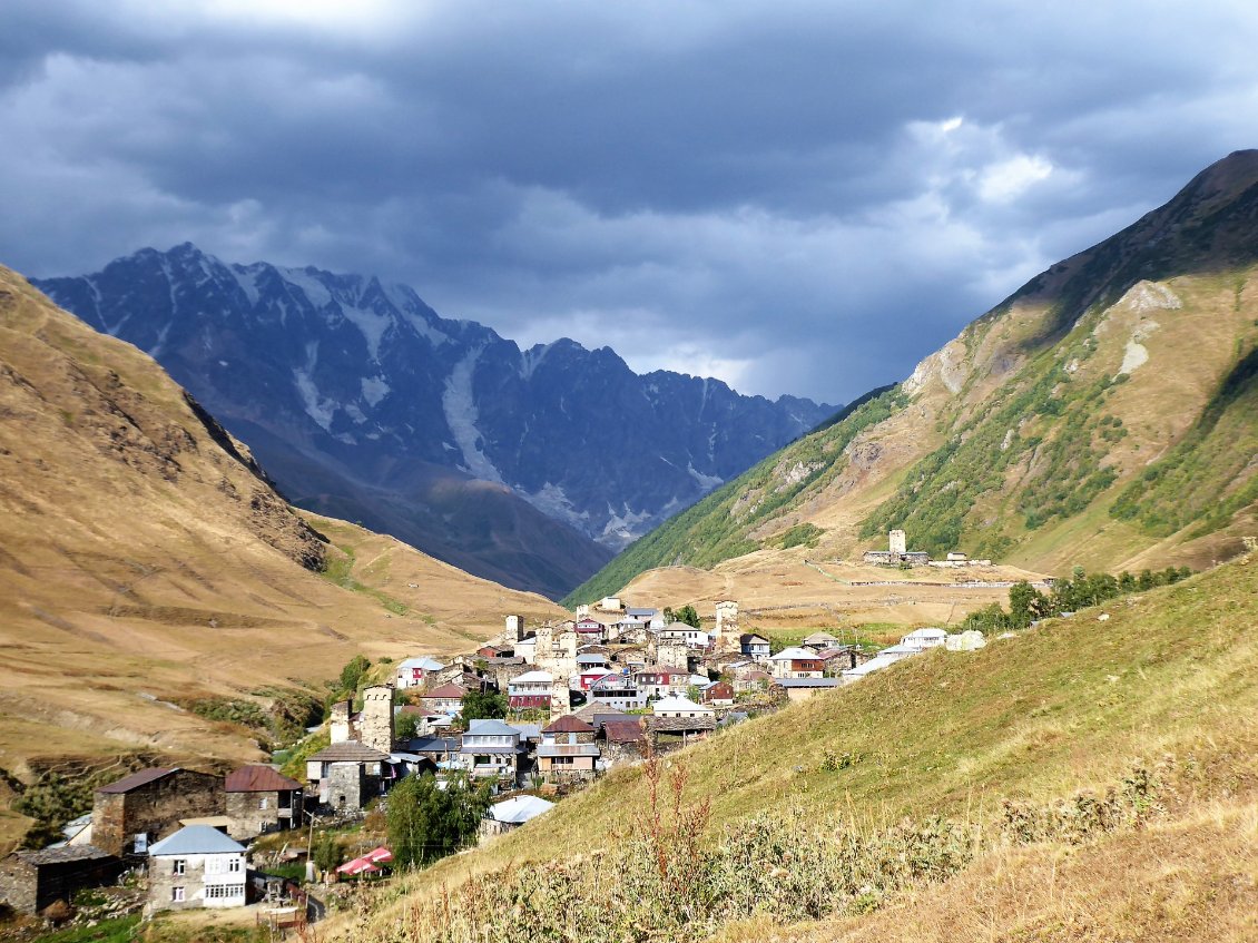 Arrivée à Ushguli