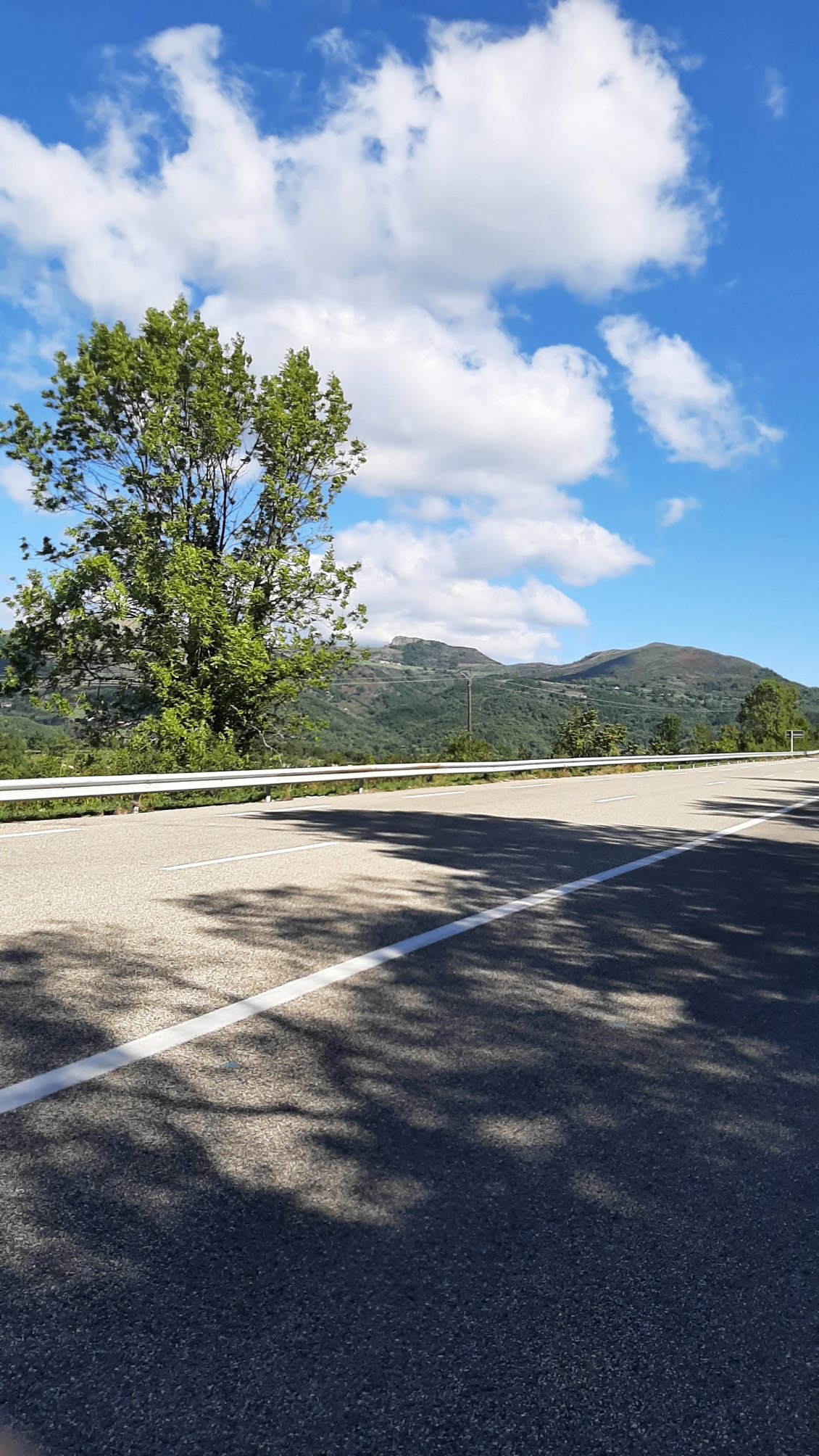 Vue sur le col de l'Escrinet