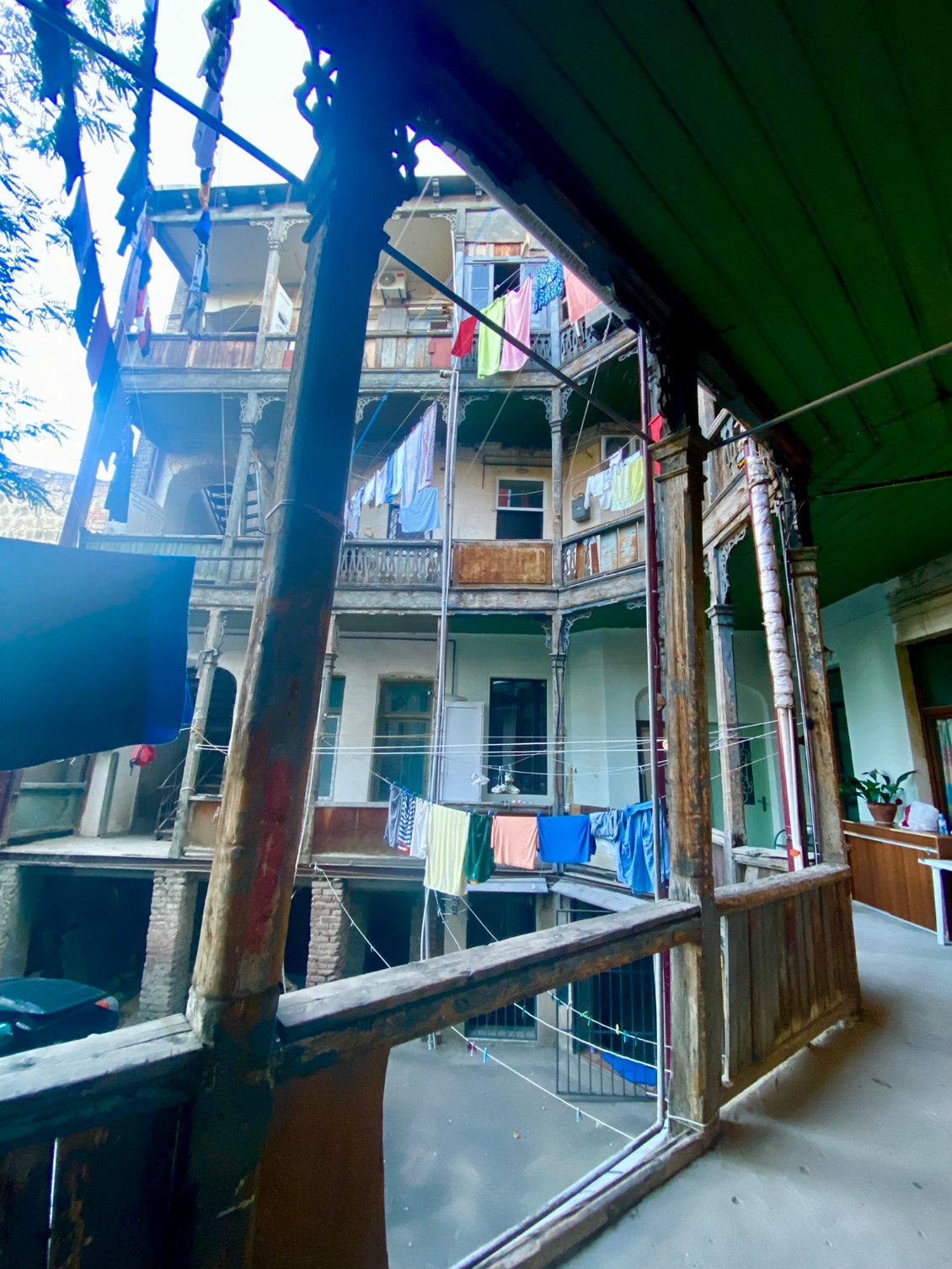 Tbilissi, un mélange de quartiers populaires...