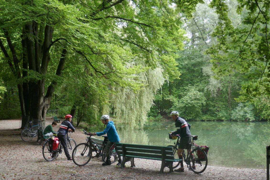 Calme et sérénité au jardin anglais