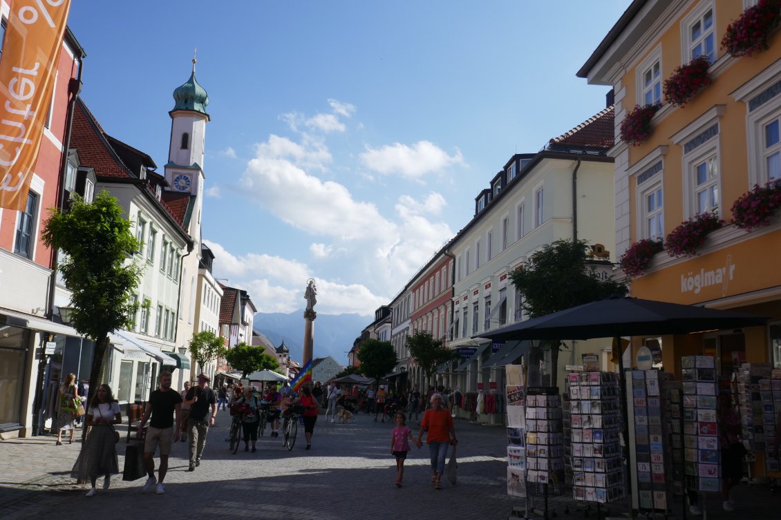 Rue centrale de Murnau