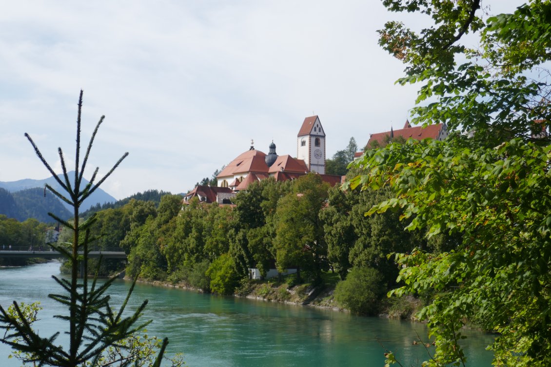 Arrivée à Füssen.