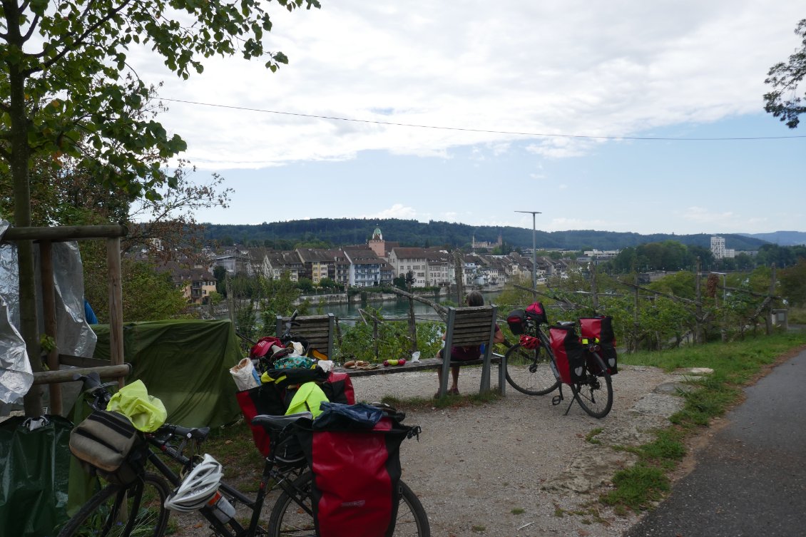 Point de vue pour la pause pique-nique.