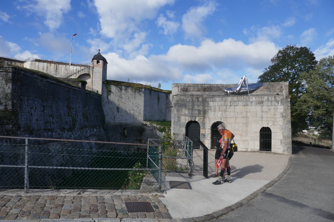 Cittadelle de Besançon : lieu chargé d'histoire.