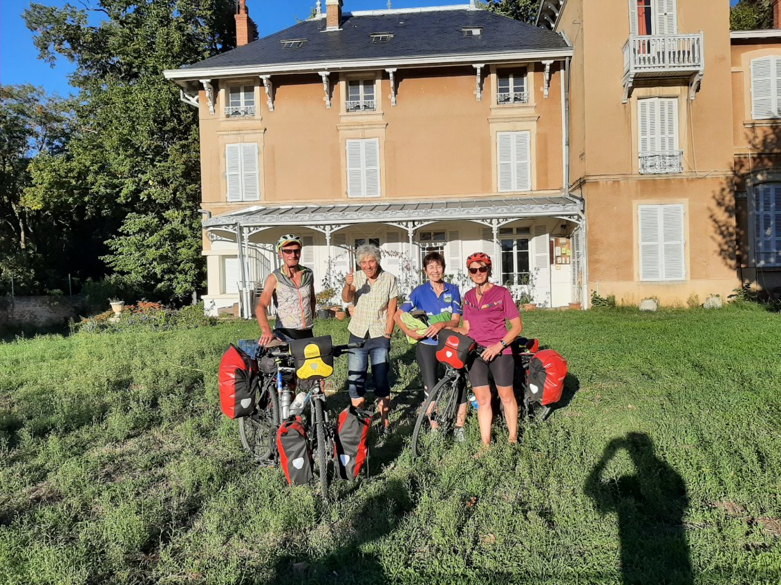 Le retour à la maison à vélo, c'était une bonne idée !