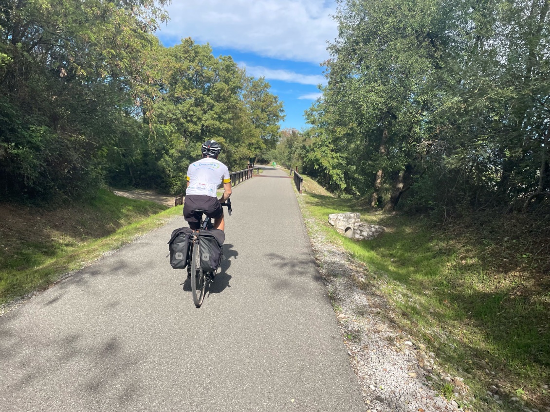 Après Privas, une piste cyclable très roulante