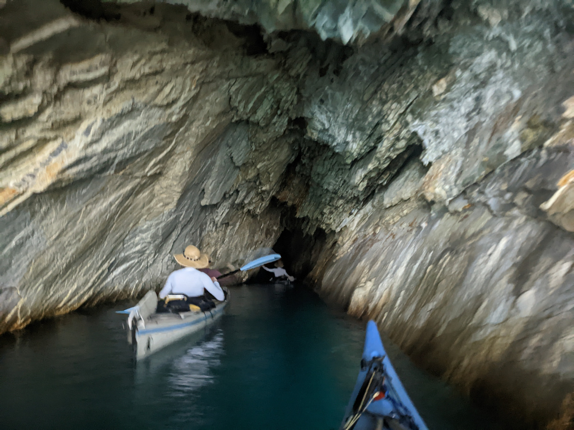 Exploration côte ouest de Meganisi