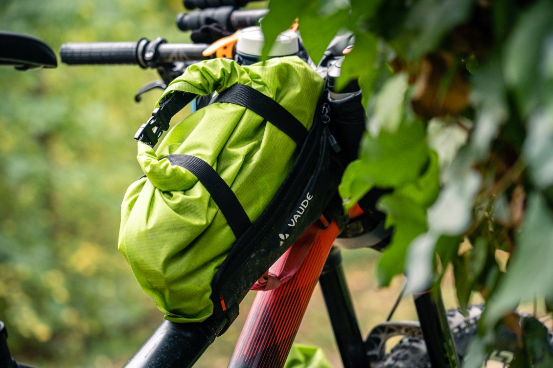 Le sac étanche peut être très rempli !