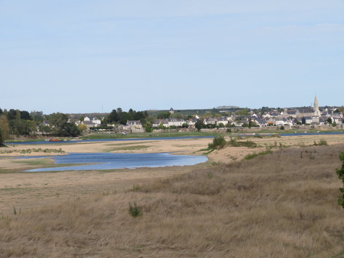 La Loire en version sécheresse...