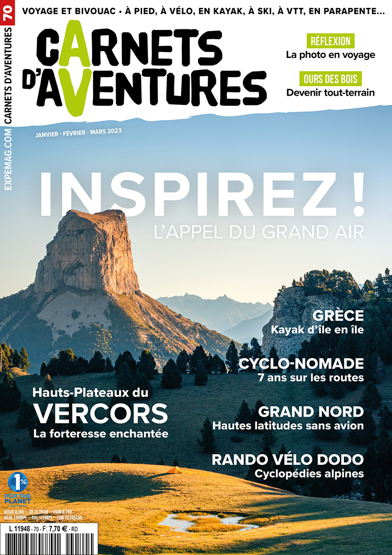 Carnets d'Aventures 70 : INSPIREZ ! L'appel du grand air.