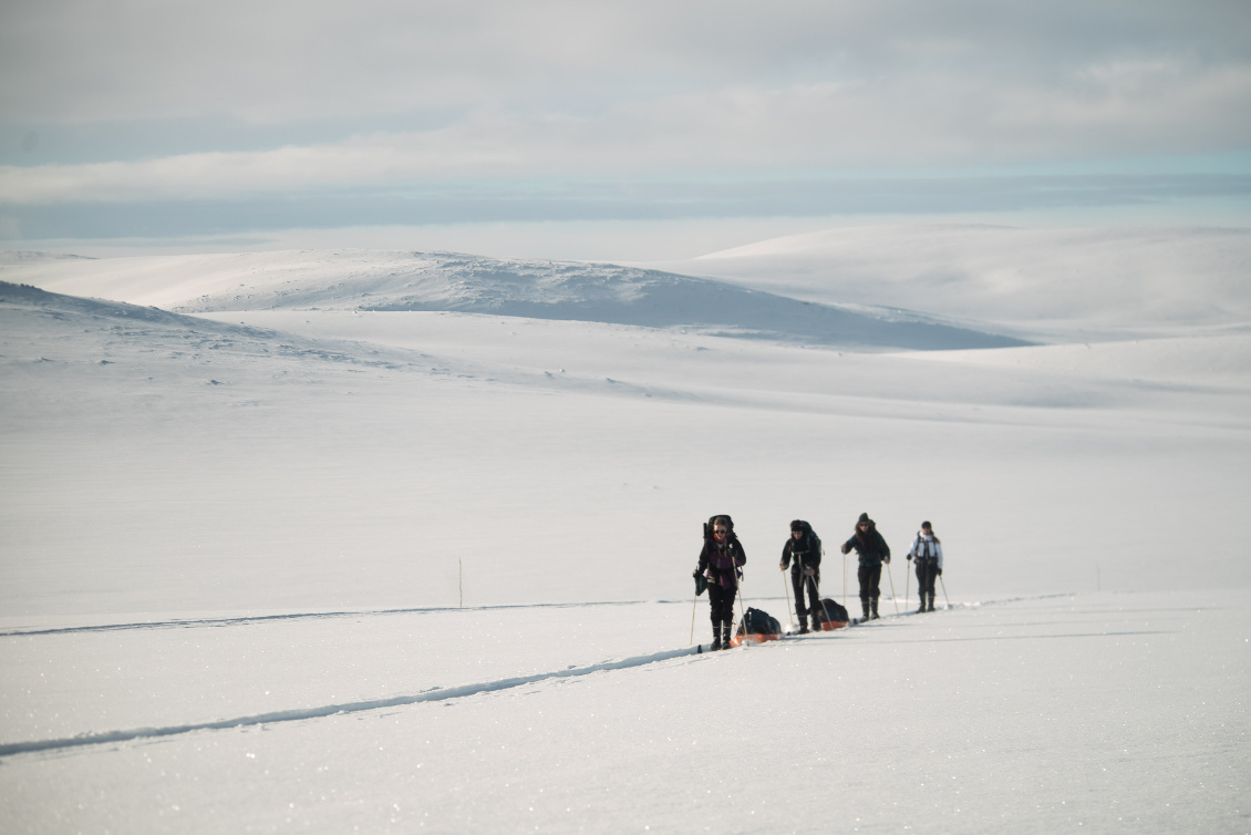 Itinérance en Finlande. Photo : Clément Couturier