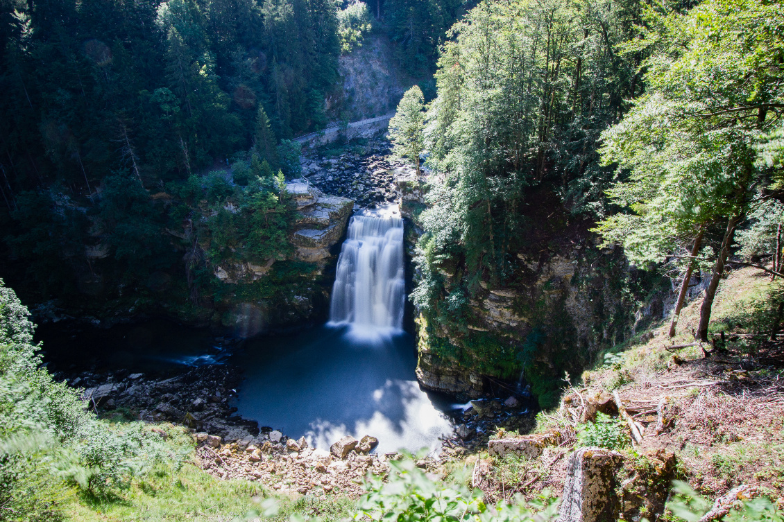 Saut du Doubs, Jura.