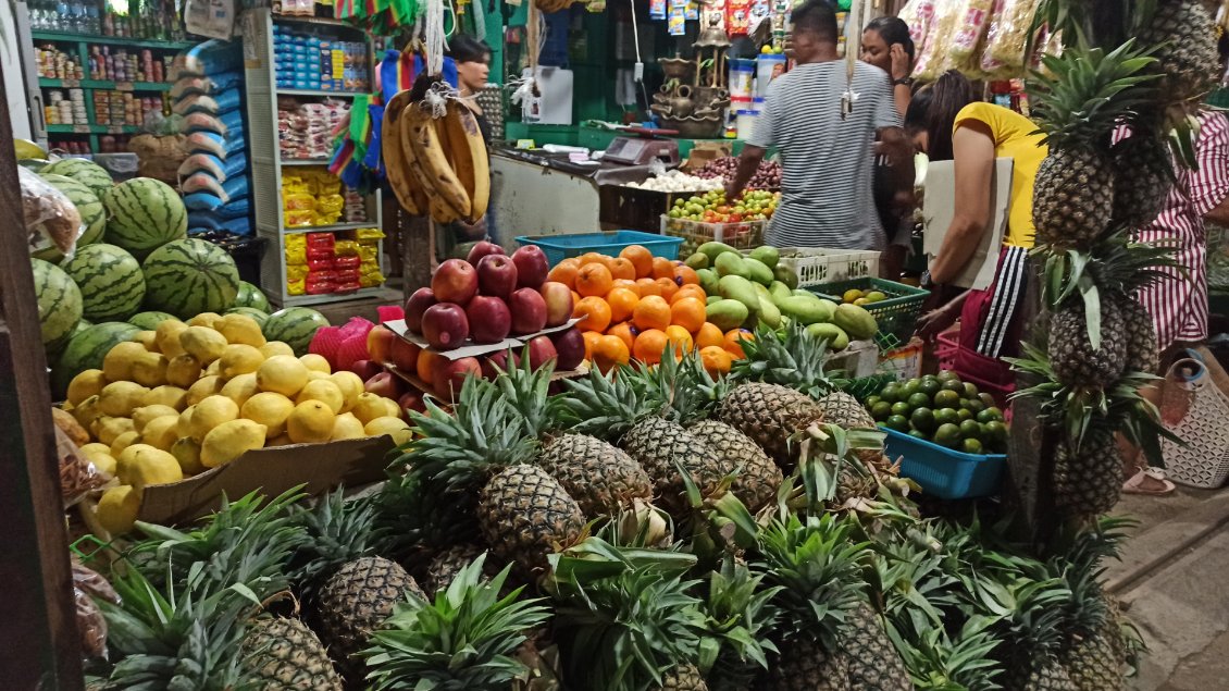 Le marché de Corong-corang (El Nido).