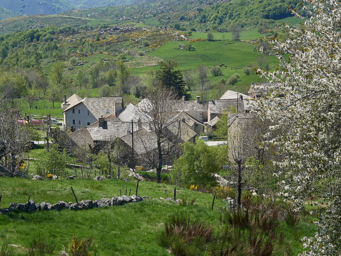 Finiels, sous le col du même nom.
Photo : Gilles Peltier