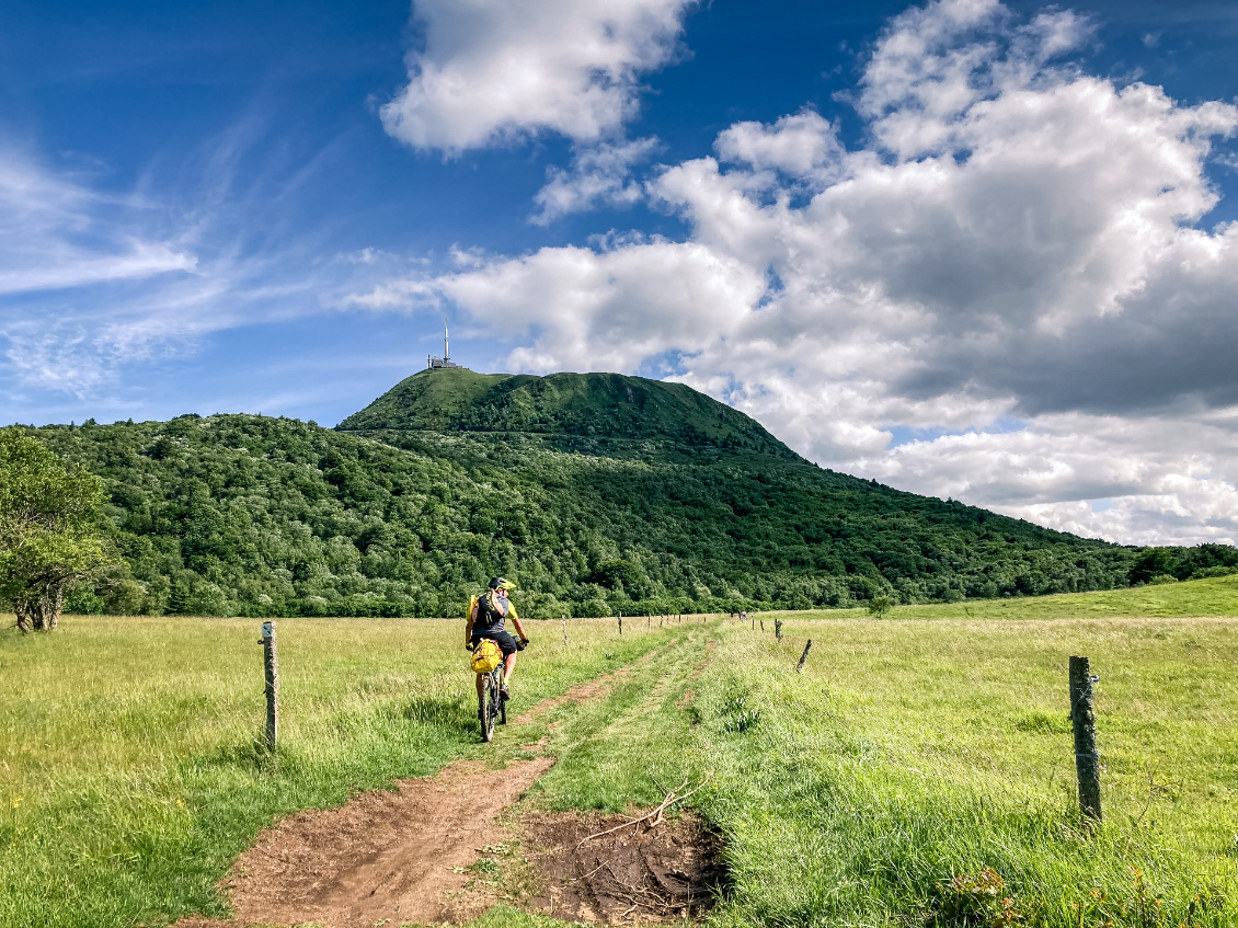 Puy de Dôme. Première étape de la GTMC, validée.
Photo : Samuel Hubert