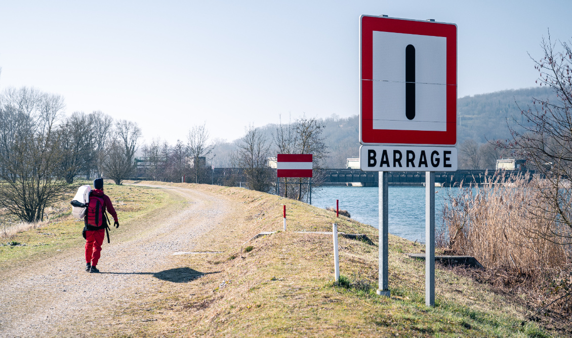 Ainsi équipé, les franchissements de barrages sont une formalité.
Photo : Anthony