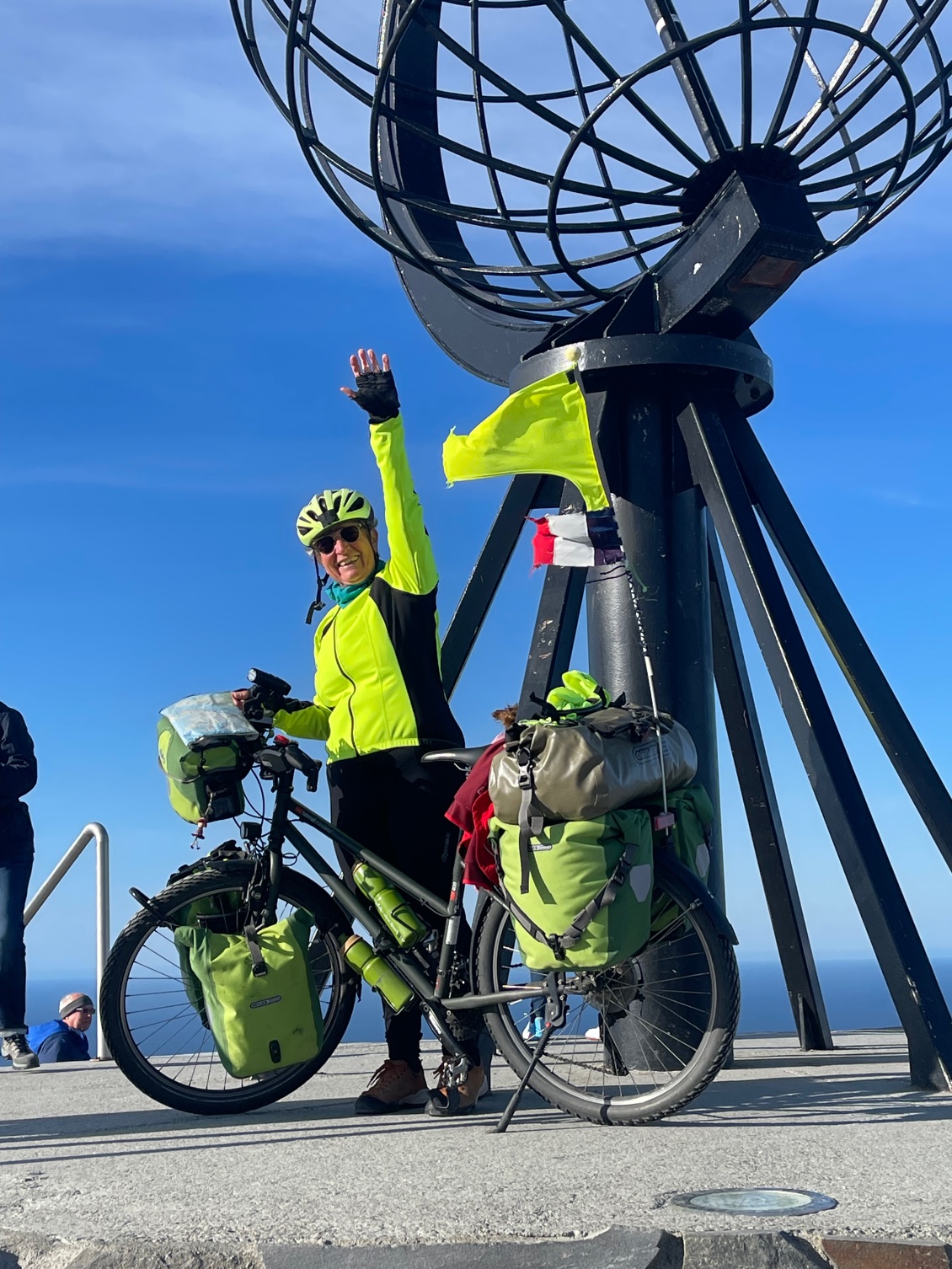 Cover of L improbable voyage à vélo de Besançon au cap Nord en 2022.