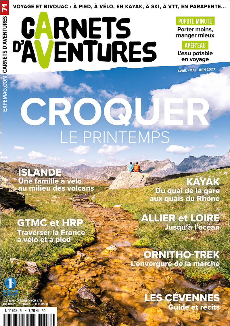 Carnets d'Aventures 71 : Croquer le printemps