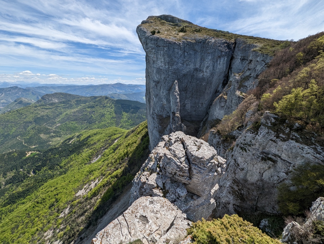 Roche Courbe, le plus au nord des 3 becs