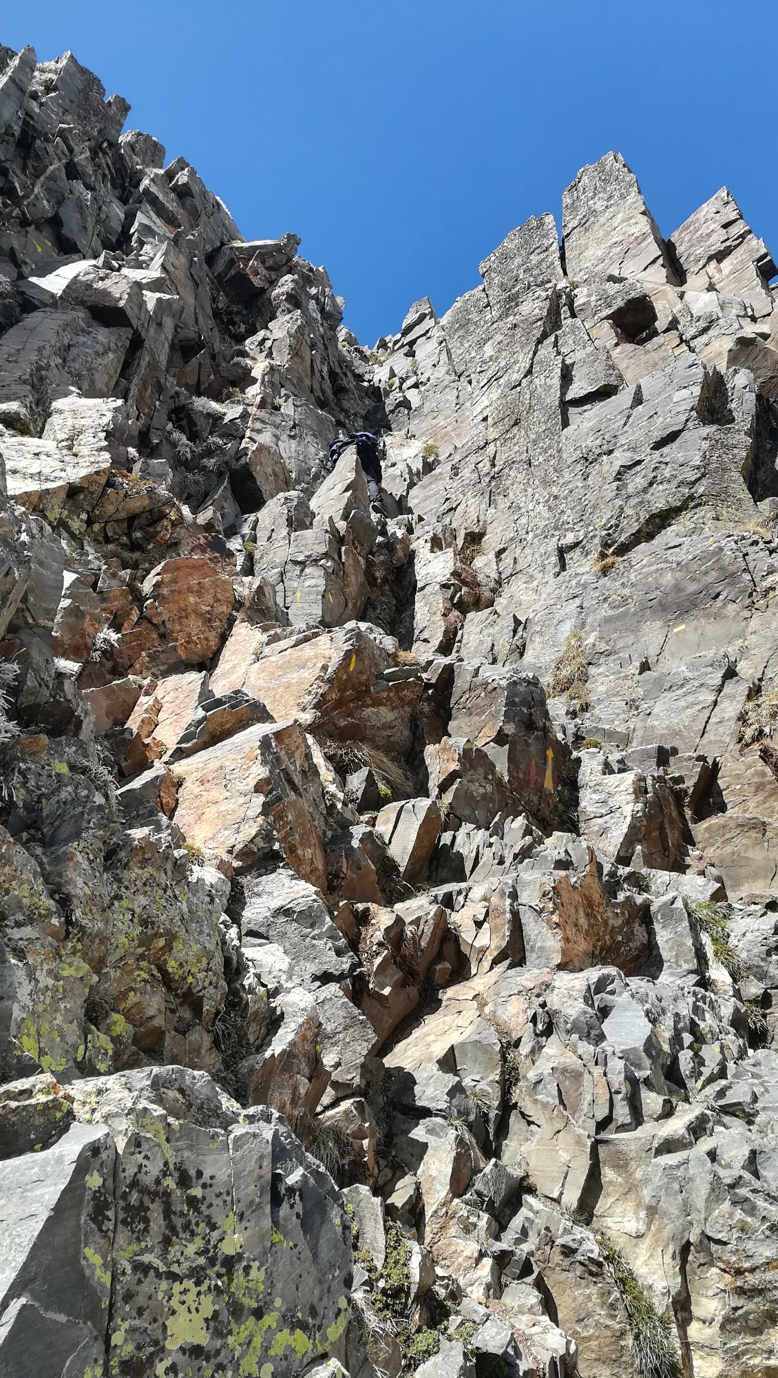 Le Pic du Canigou par la cheminée