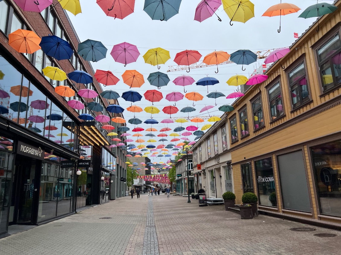 Centre ville de Trondheim