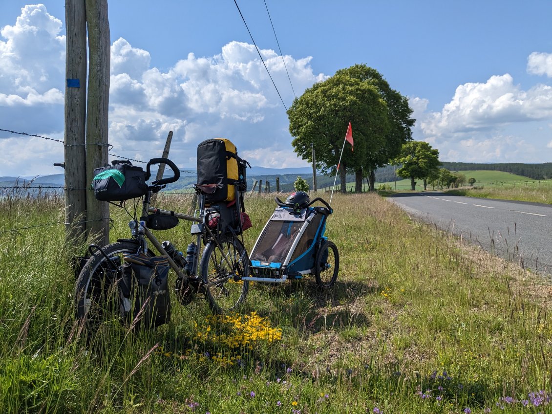 Sur le plateau d'Allenc, au-dessus de Bagnols Les Bains