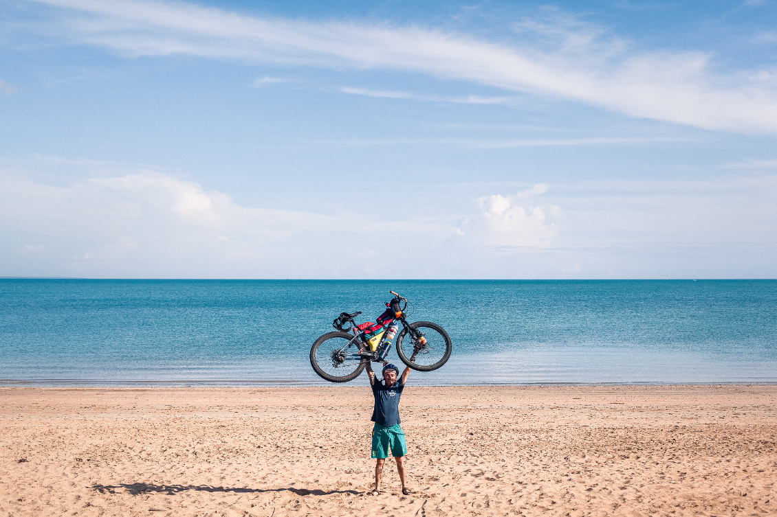 Darwin. Joie sans nom que d’arriver de l’autre côté du pays, au bord de la mer de Timor.