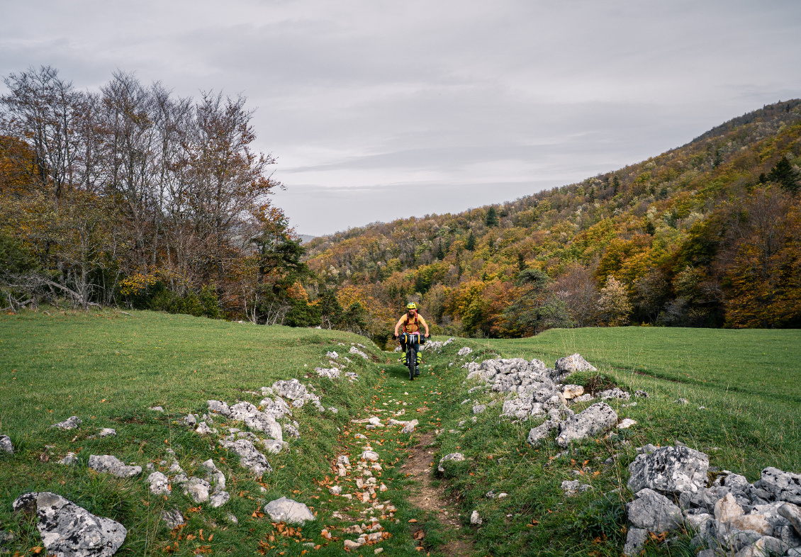 Traversée du Vercors à VTT