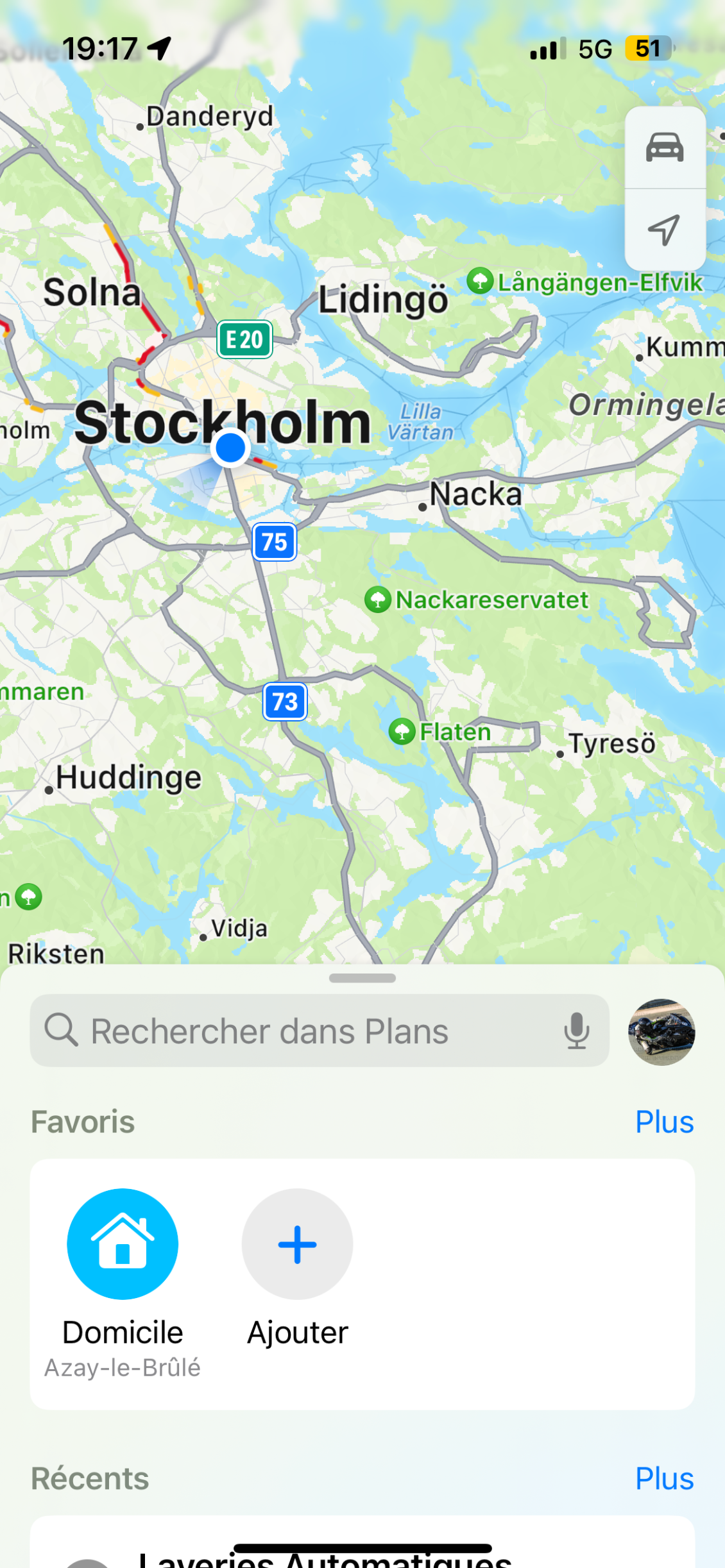 Jour 49 130 kms pour arriver à Stockholm
