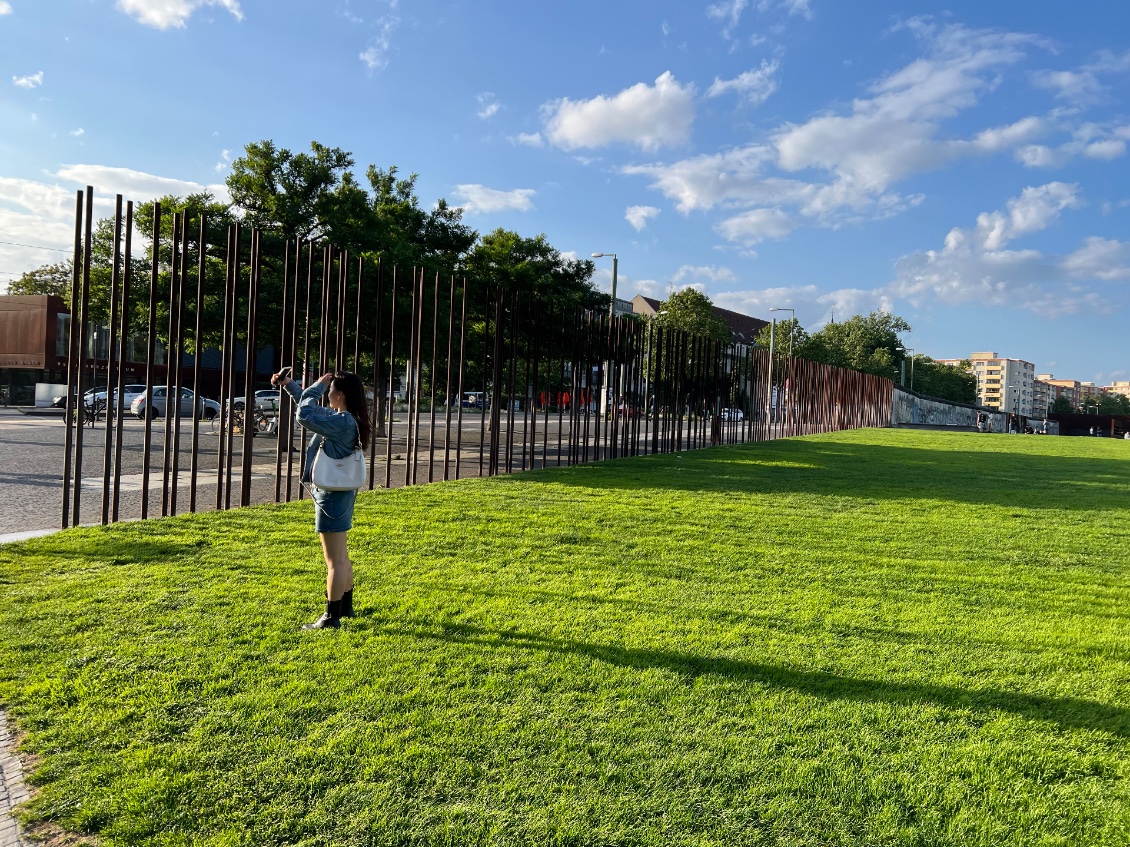 Le mémorial du mur de Berlin