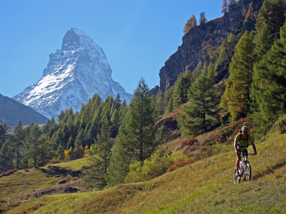 Chamonix Zermatt à VTT