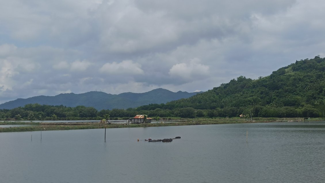 Aux Philippines les montagnes ne sont jamais très loins.