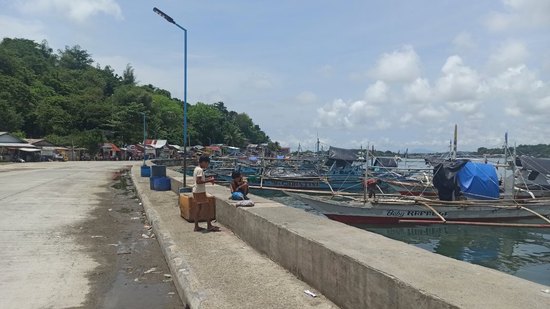 Roxas est un important port de pêche.