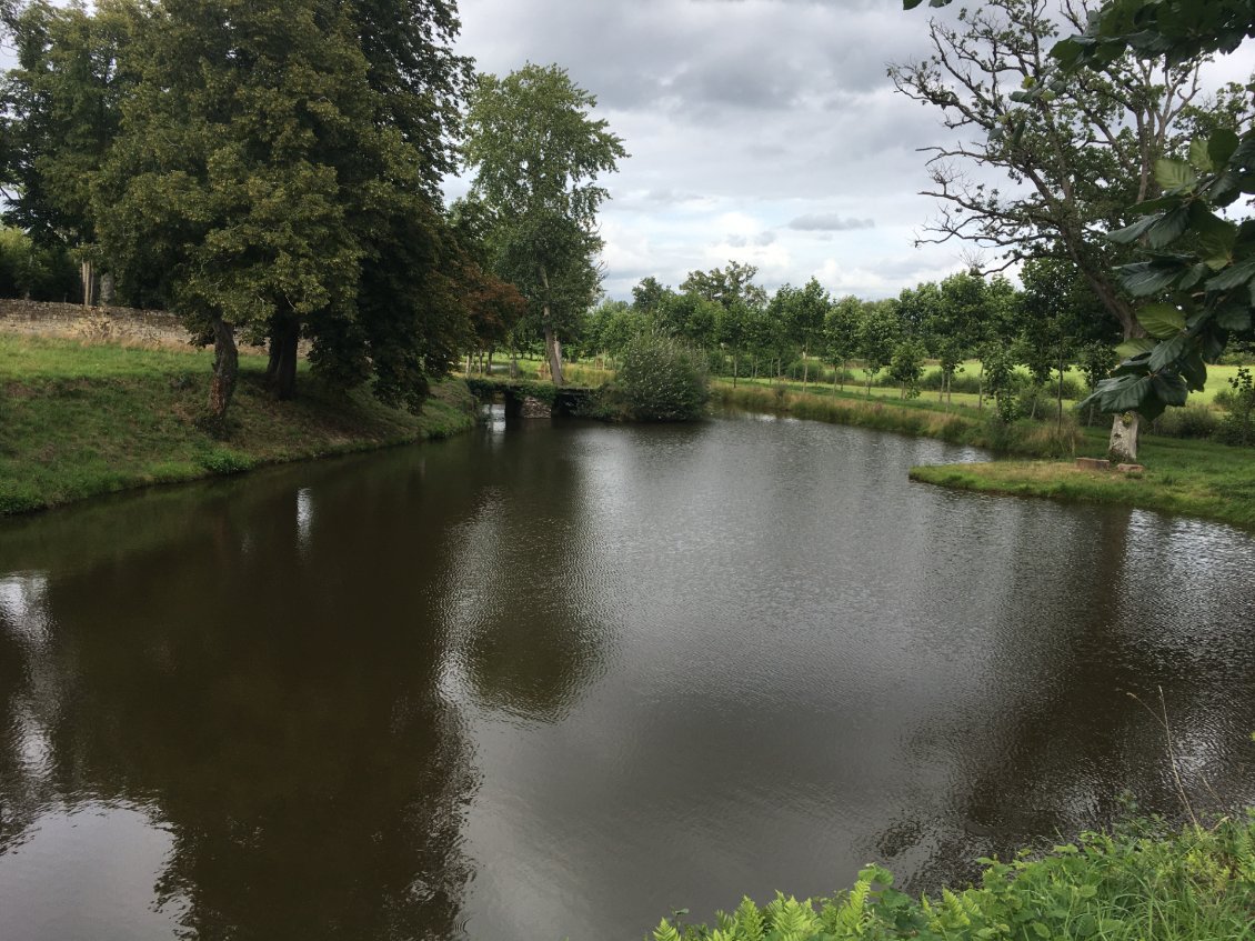 Parcours avec de nombreux points d'eau 😊