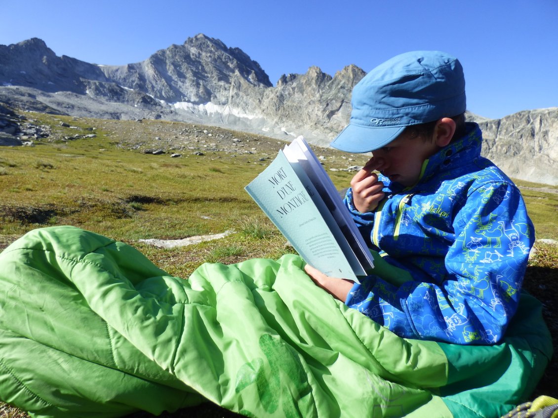 Jour 12 : réveil avec le texte de "Mort d'une montagne" !